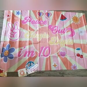 Peace Out Single Digits Birthday Party Supplies